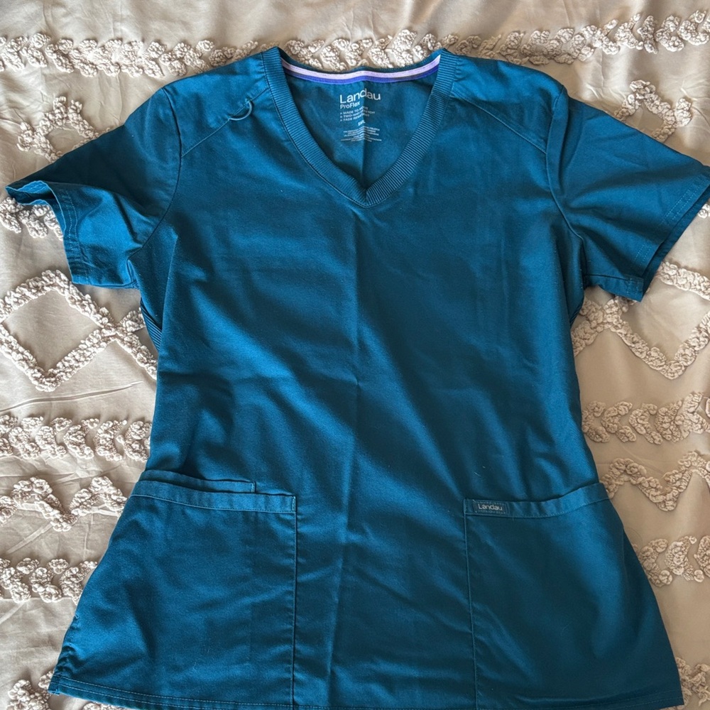 Landau Women's Teal SCRUB SET
